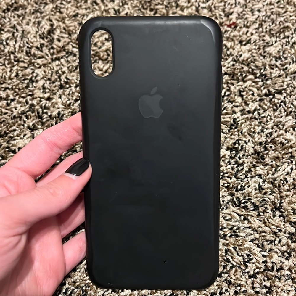 Apple silicone case iPhone XS Max